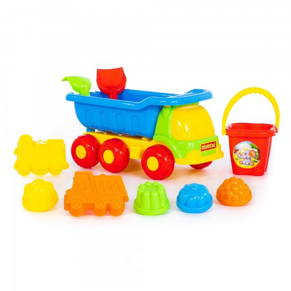 Детская игрушка Автомобиль-самосвал "Универсал" с набором для песка №1 арт. 1688 Полесье - фото 2 - id-p172381545