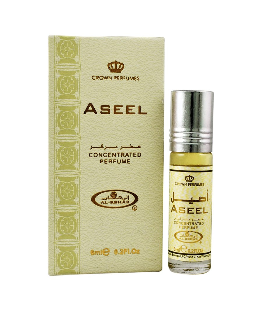 Арабские Масляные Духи Aseel Al Rehab, 6 мл - древесно-цветочный аромат