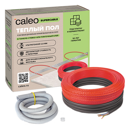 Caleo SuperCable 18W-50 кабель нагревательный, фото 2