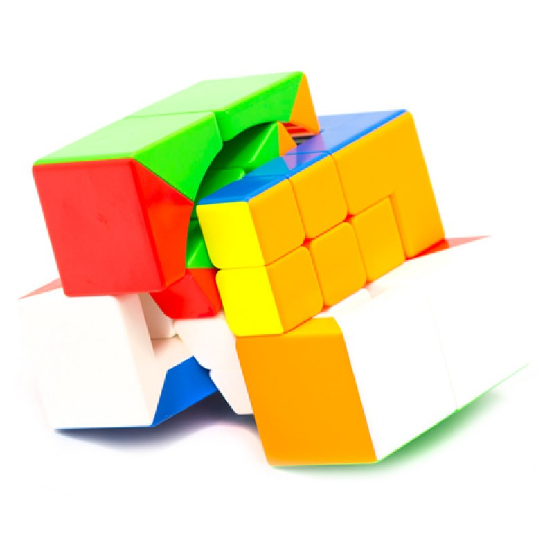 Головоломка MoYu Puppet Cube / цветной пластик / без наклеек - фото 4 - id-p172383565