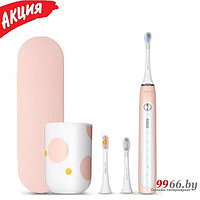 Ультразвуковая электрическая зубная щетка Xiaomi Mijia Soocas Toothbrush X5 Fen розовая звуковая электрощетка