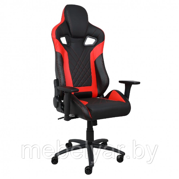 Кресло поворотное VIKING, красный+черный AksHome - фото 1 - id-p172383747