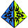 Головоломка MoFangGe Gear Pyraminx / цветной пластик / без наклеек / Мофанг, фото 5