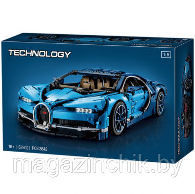 Лего Техник Бугатти Bugatti Chiron, King 90056, аналог 42083