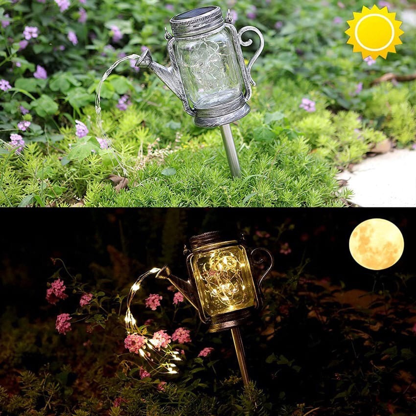 Светильник садовый на солнечной батарее Лейка - фото 1 - id-p172385324