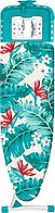 Гладильная доска Ника Верона 1  с тропическими листьями