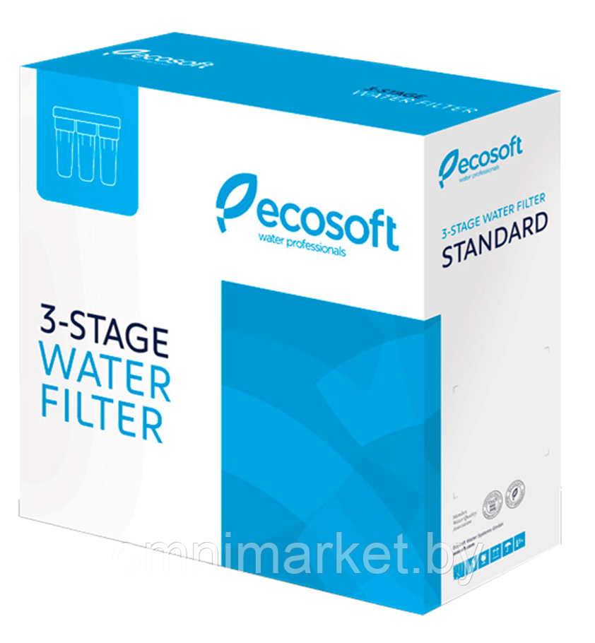 Тройная система очистки воды Ecosoft Standard FMV3ECOSTD стационарная "под мойкой", Украина - фото 2 - id-p172390418