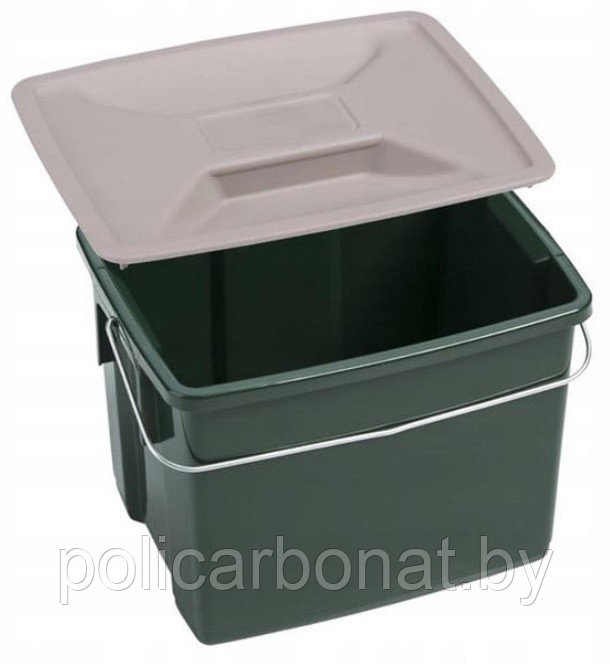 Урна для органических отходов Curver BioBox 6л, зеленый - фото 1 - id-p172392514