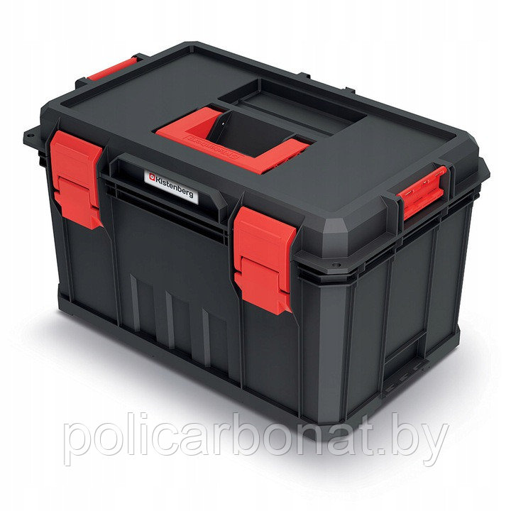 Ящик для инструментов с органайзерами Kistenberg Toolbox Modular Solution, черный, фото 1