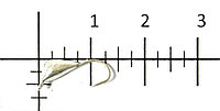 Мормышка Ф 3,0 вольфрамовая "плавунец с ушком" (гальваника). Серебро., фото 1