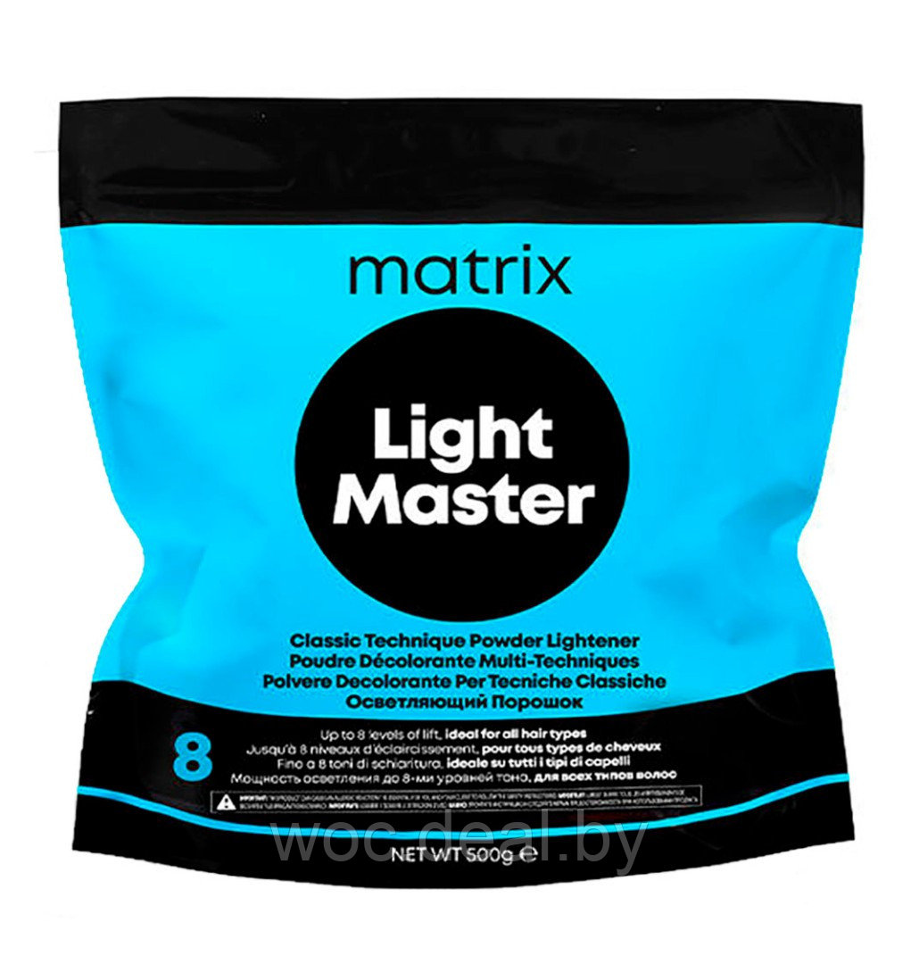 Matrix Порошок для осветления волос Light Master, 500 г - фото 1 - id-p172395424