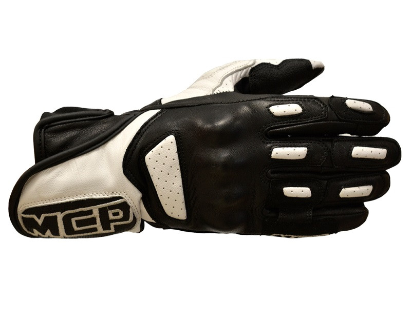 Мотоперчатки спортивные Prime (Черно-белые, 3XL), фото 1