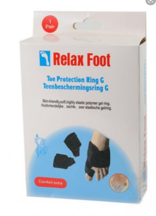 Бандаж для коррекции большого пальца 2 штуки Relax foot - фото 9 - id-p70672366