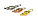 Мормышка Ф 3,5 вольфрамовая "нимфа с ушком" (гальваника). Никель., фото 3