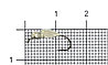 Мормышка Ф 3,5 вольфрамовая "нимфа с ушком" (гальваника). Никель., фото 2