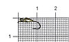 Мормышка Ф 3,5 вольфрамовая "нимфа с ушком" (гальваника). Черный/Бронза., фото 2