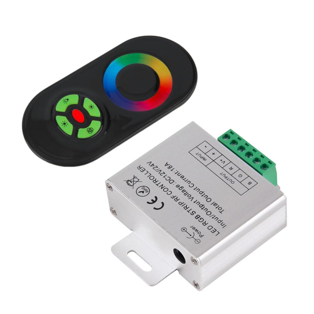 RGB контроллер для светодиодной ленты TH03 BK чёрный 18A - фото 1 - id-p172410681