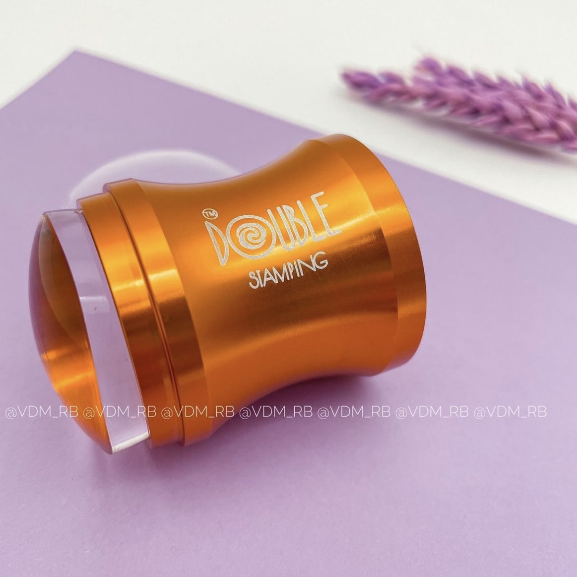 Штамп «Золотой» в металлическом корпусе, Double Stamping