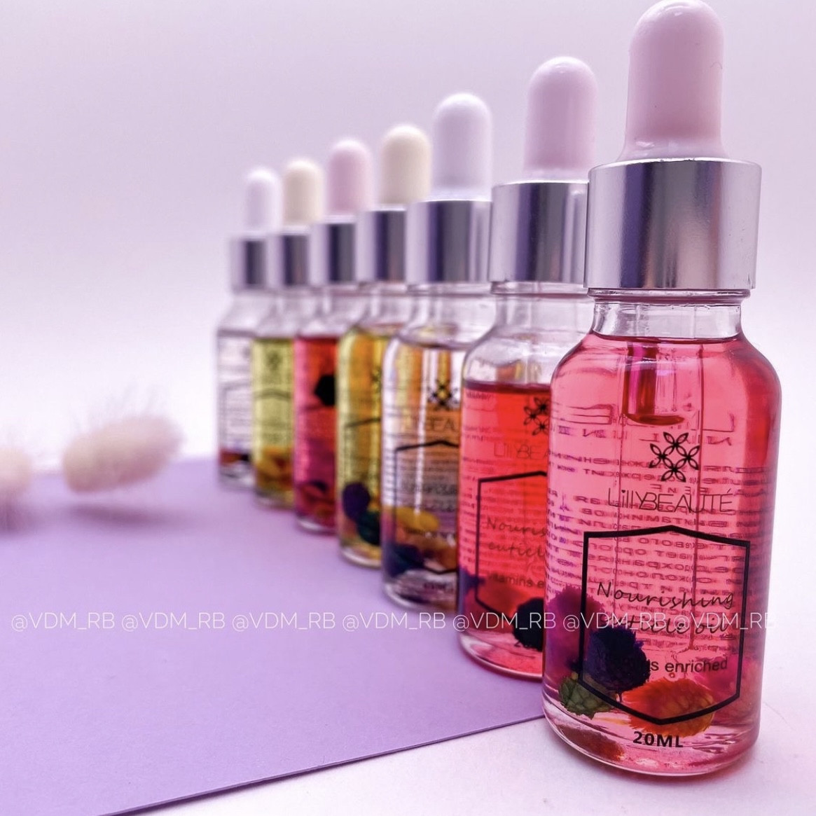 Масло для кутикулы Lilly Beaute с пипеткой, 20 мл