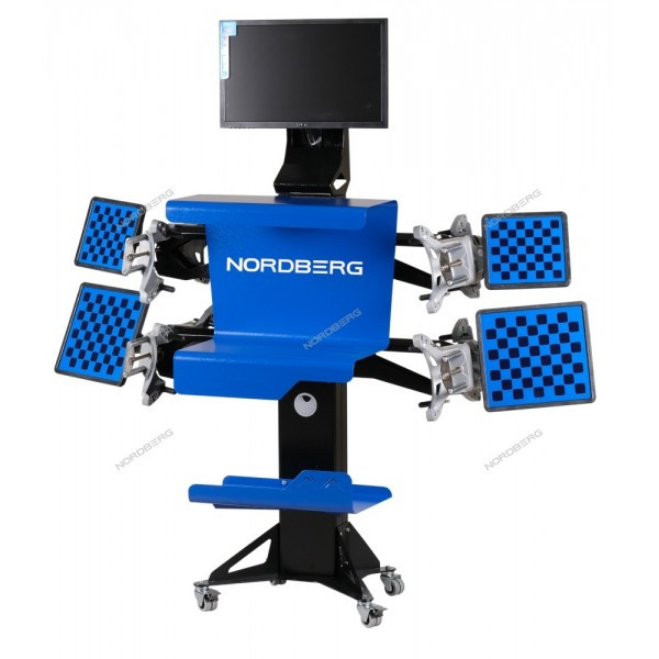Стенд сход-развал 3D NORDBERG C802-СA настенный (без колонны) с поворотным механизмом