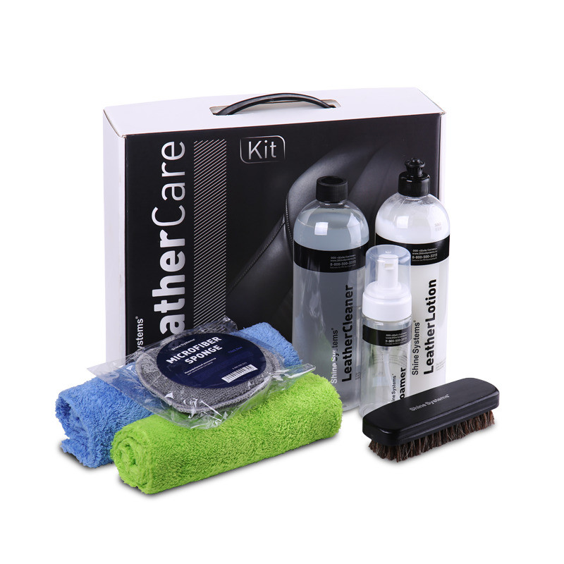 LeatherCare Kit - Набор для ухода за кожей | Shine Systems