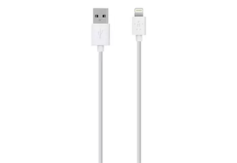 Кабель USB Lightning Belkin , 1,2 м белый F8J023BT04-WHT