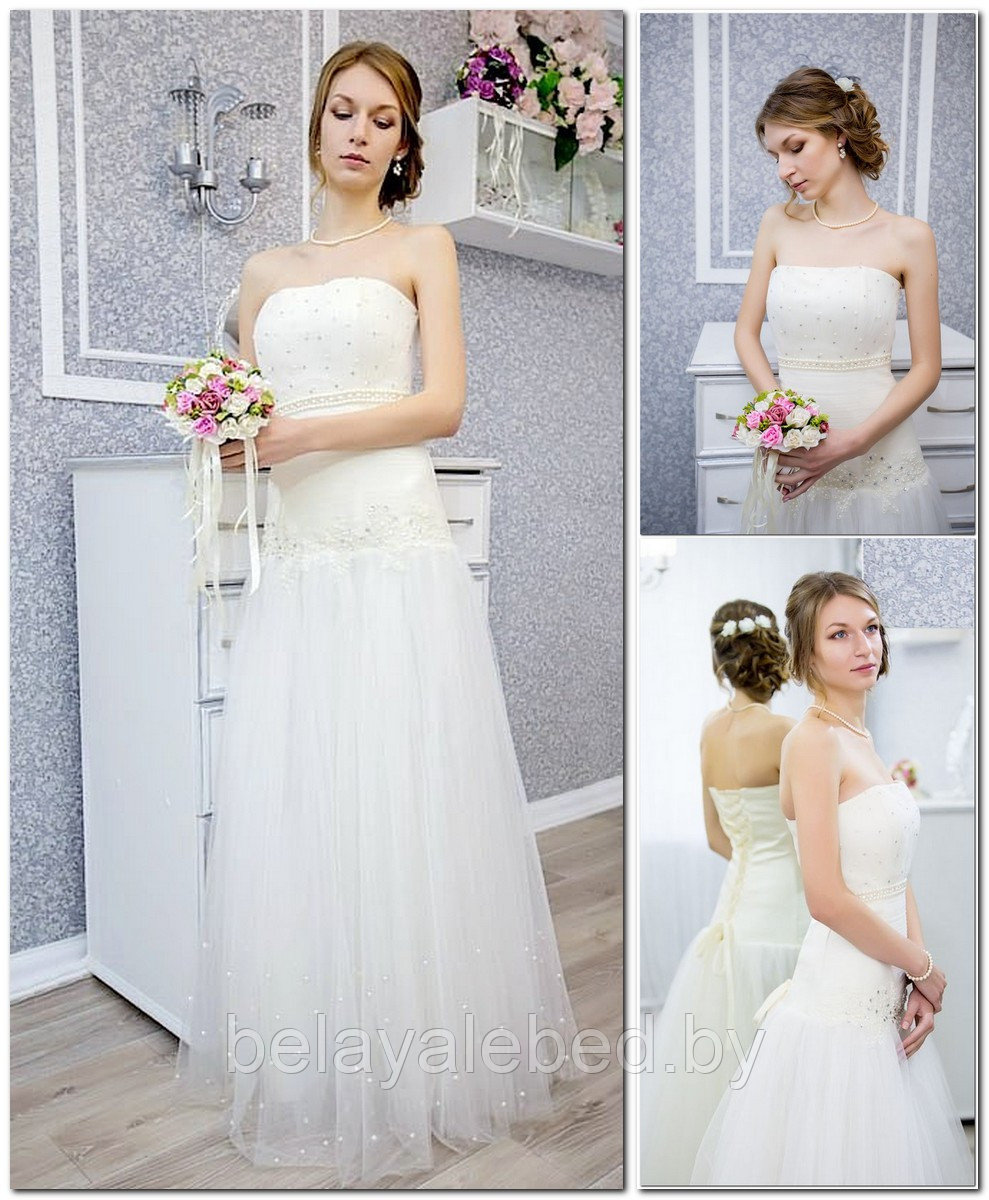 Свадебное платье "Регина" 44-46-48р. - фото 1 - id-p77748038