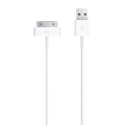 Оригинальный кабель Apple 30-pin - USB MA591ZM/C MA591G/C Белый