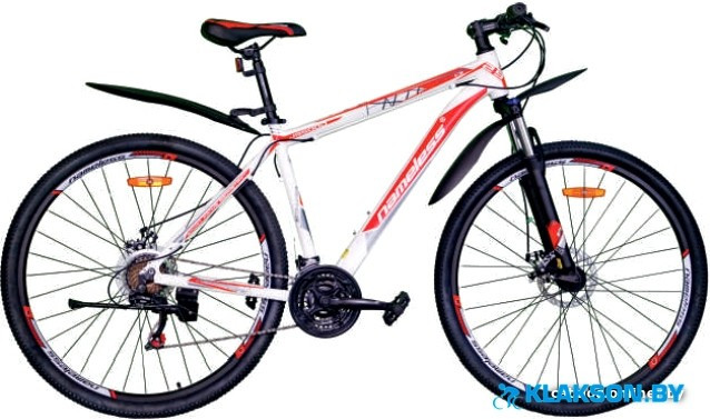 Велосипед Nameless J9500D р.19 2022 (белый/красный)
