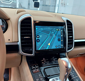 Штатная автомагнитола CarMedia Porsche Cayenne 2011-2015, на Android 10 (поддержка оптического усилителя)