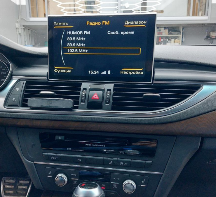 Штатная магнитола Radiola Audi A6/A7 (2012-2015) заводской монитор должен быть 6,5 дюймов Android 12 - фото 3 - id-p172432103