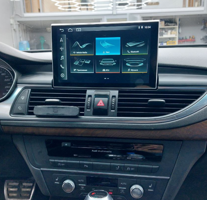Штатная магнитола Radiola Audi A6/A7 (2012-2015) заводской монитор должен быть 6,5 дюймов Android 12 - фото 1 - id-p172432103