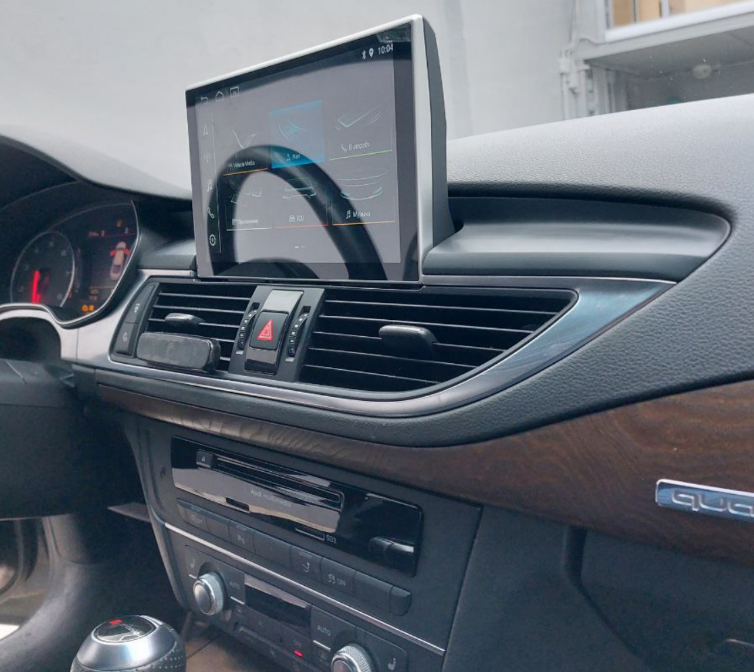 Штатная магнитола Radiola Audi A6/A7 (2012-2015) заводской монитор должен быть 6,5 дюймов Android 12 - фото 2 - id-p172432103