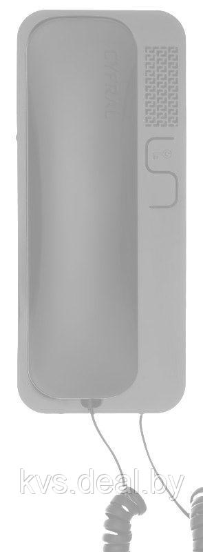 Домофонная трубка квартирная переговорная Unifon Smart U серый - фото 1 - id-p172437498
