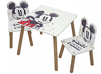 Журнальный столик со стульями для детей Микки Маус WD13694