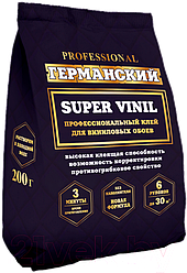 Клей обойный для виниловых обоев Emcol Германский Super Vinil 6 рулонов до 30 м.кв. 200 г. (3 минуты), Речица