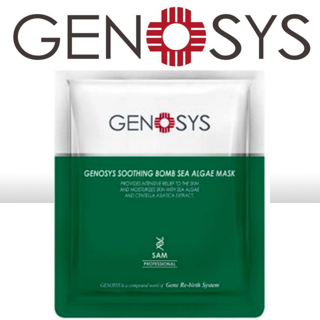 Маска для лица Genosys Soothing Bomb Sea Algae Mask