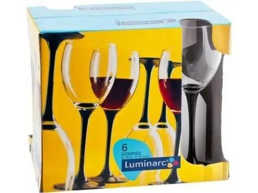 Набор бокалов для вина Luminarc Domino Н 8169 - 250 мл - фото 1 - id-p172444635