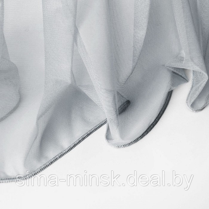 Портьера «Грик», размер 300 х 270 см, цвет серый - фото 3 - id-p172451207
