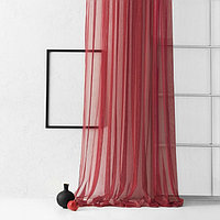 Портьера «Грик», размер 300 х 270 см, цвет бордовый