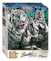 Пазл Step puzzle 1000 деталей: Найди 13 тигров (79808)