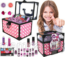 Набор детской игровой декоративной косметики в чемоданчик для девочек  / набор косметики