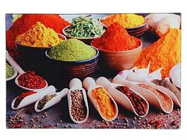 Доска разделочная стеклянная (20х30х0,4см) Специи 2 дизайна