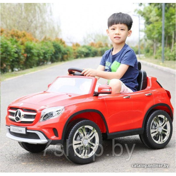 Электромобиль ChiLok Bo Mercedes-Benz GLA (красный) - фото 5 - id-p98058456