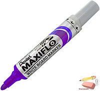 Маркер для доски Pentel Maxiflo, 1-3 мм., фиолетовый