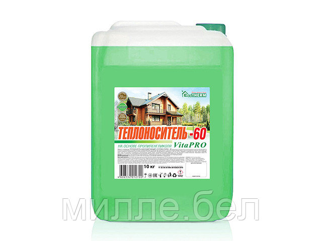 Теплоноситель Экотерм VitaPro (-60С) кан. 10 кг., EcoTherm - фото 1 - id-p172459450