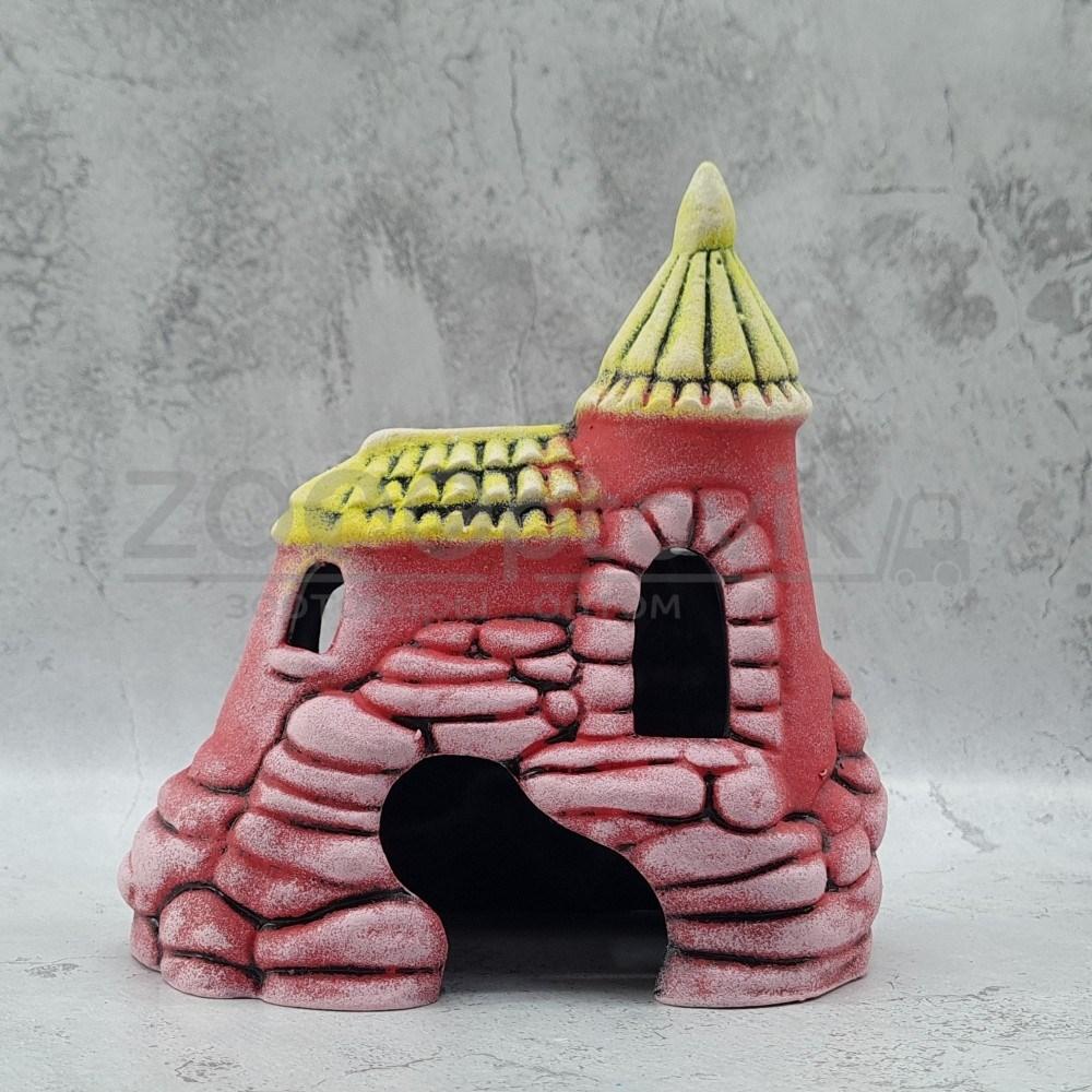 ГротАква Замок с черепицей (розовый) К-13р - фото 4 - id-p172459674