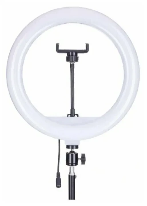 Кольцевая светодиодная лампа RING FILL LIGHT 30 см, со штативом и держателем для телефона для профессиональной - фото 3 - id-p172461639