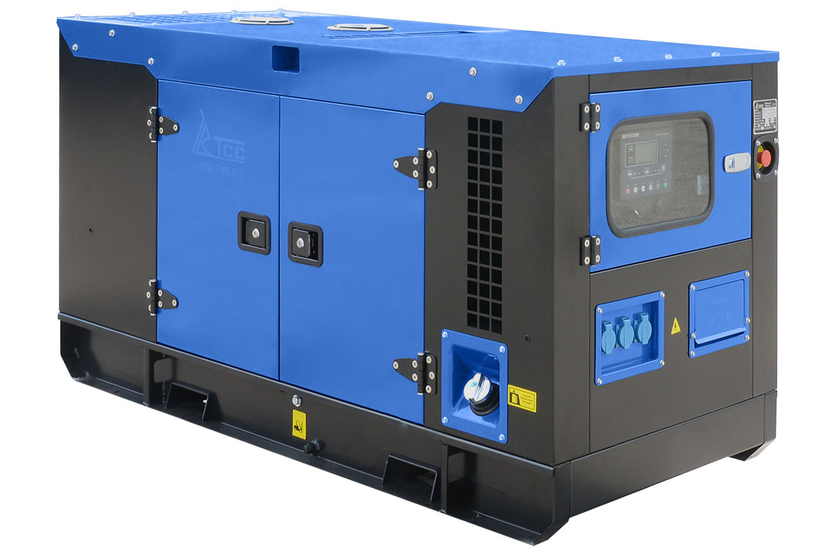 Дизельный генератор ТСС АД-16С-Т400 в шумозащитном кожухе ( 16 кВт) - фото 1 - id-p171605788