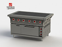 Плита электрическая ПЭЖШ-6-Н нерж.духовка (РБ) 172472470 Плита электрическая ПЭЖШ-6-Н нерж.духовка (РБ)